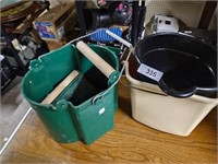 Mop Bucket, Bucket, Trash Can & Other