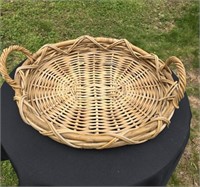 Large Oval Wicker Basket