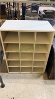 15 cubbyhole storage unit, could be used for