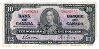 1937 Canada $10 Bank Note