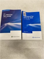 US MASTER TAX GUIDE BOOK 2022 AND FEDERAL TAX