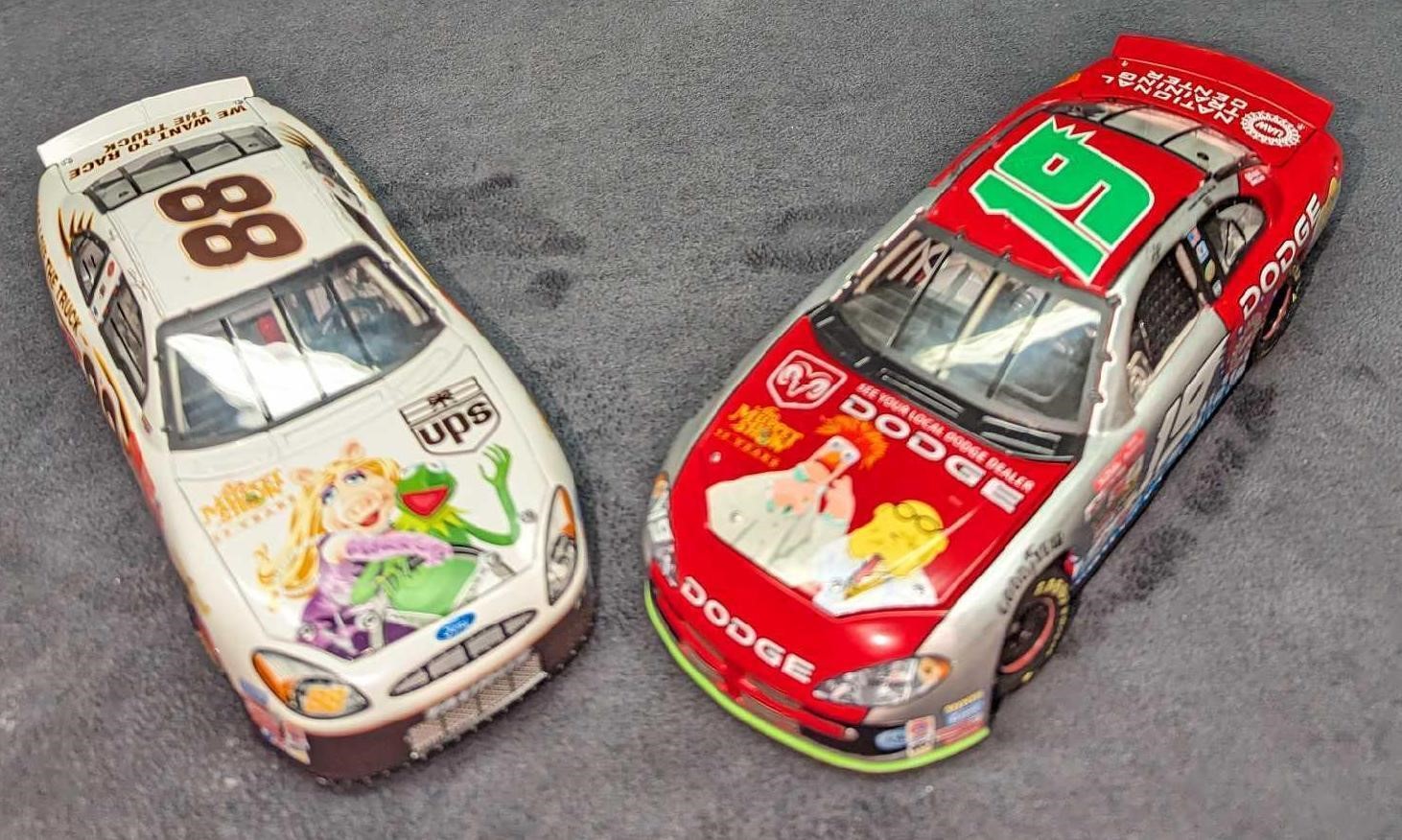 2 1/24th Muppet Show 25th Anniversary Stock Cars