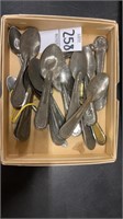Metal demitasse spoons