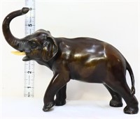 Vintage 6 Inch Bronze Elephant