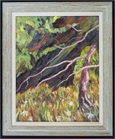 Arthur Lloy, oil on board, 20 x 16", Tree