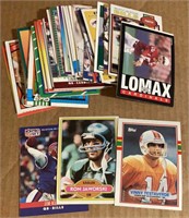 50 NFL 1980s & 90s Cards - Hall of Famers/Stars