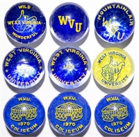ASSORTED WEST VIRGINIA UNIVERSITY RELATED FRIT