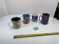 4 Character Coffee Mugs