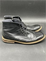 Bruno Marc Black Leather Classic Boot