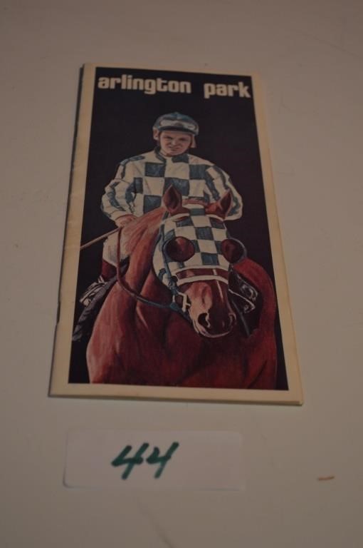 Arlington Park Horse Racing Betting Lineup Brochur