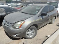 2014 Nissan Rogue Select JN8AS5MT3EW604280 Gray