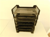 7 Tray Plastic Paper Holders