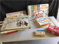 Board Games, Bingo, Video Village