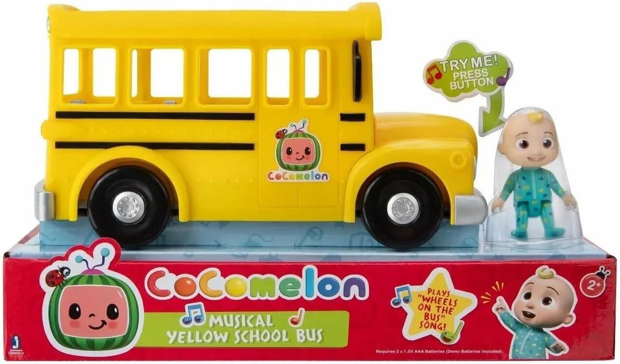 the Bus ' Removable JJ Figure  Toys for Kids