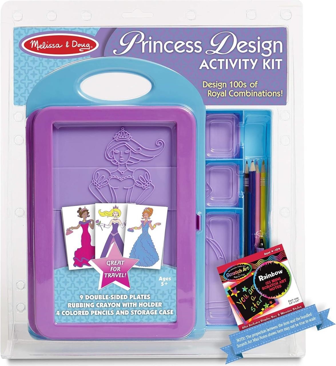 Melissa & Doug Princess Design Activity Kit