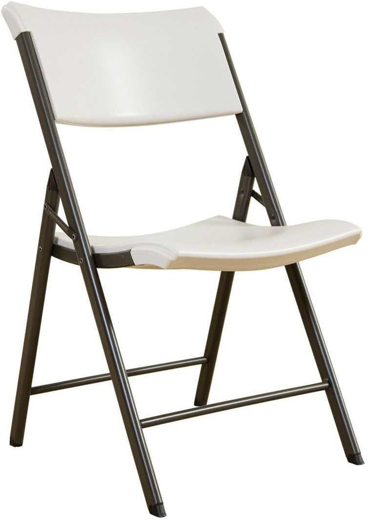 Lifetime 480074 Folding Chair  Almond  4-Pack