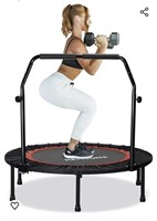 New  40"Foldable Mini Trampoline, IndoorWorkout,