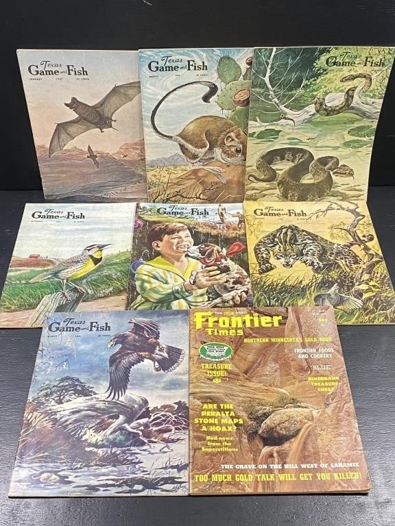 1957/1958 Texas Game & Fish Magazines