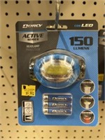 2 DORCY ACTIVE SERIES 150LUMEN HEADLAMP