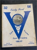 Early Ford parts catalog