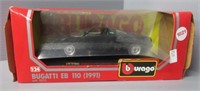 1991 Burago Bugatti EB 110 1/24 Scale Diecast Car