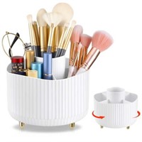 Armscye 360 Degree Rotating Makeup Brush Holder Or