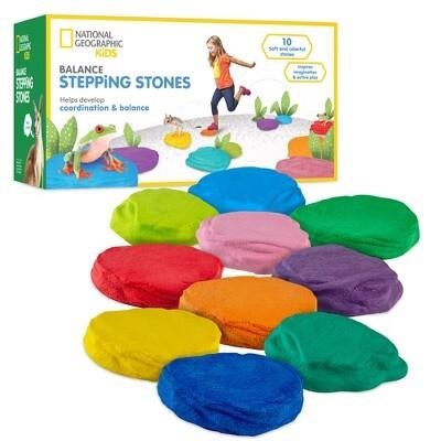 NAT GEO 10 Foam Stepping Stones for Kids