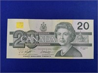 MINT 1991 $20 Dollar Bank of Canada Knight/Dodge