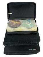 Collection of DVD Movies & CD Music- 3 Binders