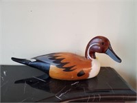 CANVAS BACK DECOY, SHOWS WEAR,