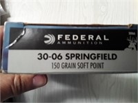 30-06  150 GR.  SOFT POINT LOT OF 15  FEDRAL