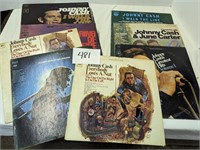 Johnny Cash Record Lot