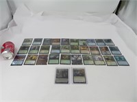 32 cartes HOLO Magic the Gathering RARE et mystic