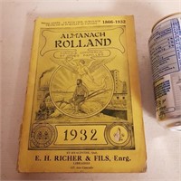 Almanach Rolland  1932