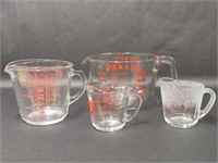 Pyrex, Anchor Hocking, Fire King Measuring Cups