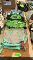 2 fuel backpacks, Minecraft backpack