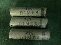 150- Silver Dimes UNC