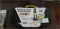 Pex Multi Tool Crimp Tool Kit, 3/8", 1/2", 3/4",