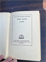 Two Lives A Poem by William Ellery Leonard