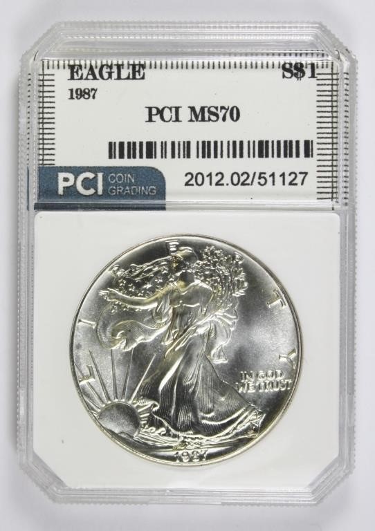 1987 AMERICAN SILVER EAGLE