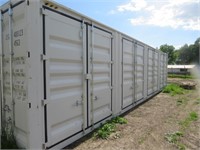 40' x 9'6 10-Door Shipping Container 11/23