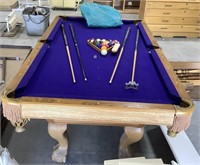 Brunswick Slate Billards table-48 x 86 x 30.5