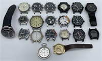 Large Lot Of Watches