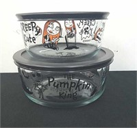 New Pyrex Halloween nightmare Before Christmas