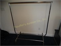 Clothing rack only 23" x 56" Adjustable height
