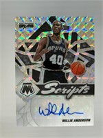 Willie Anderson 2021-22 Panini Mosaic Willie Ander