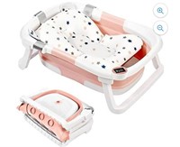 FOLDABLE BABY BATHTUB WITH THERMOMETER