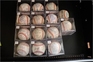 Burlington Bees Autographed Baseballs