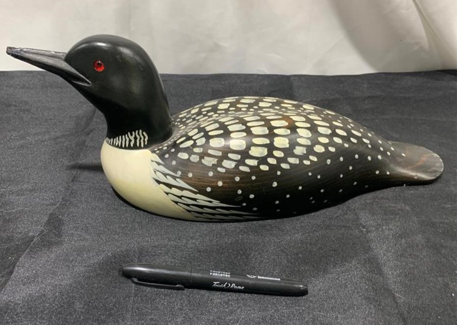 Hand Carved Wood loon