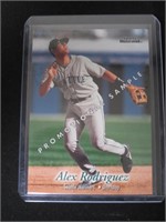 1997 FLEER SI ALEX RODRIGUEZ SAMPLE CARD